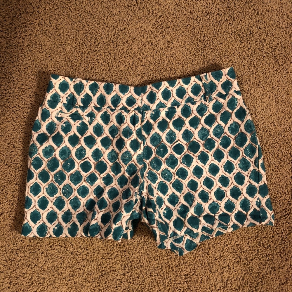 Ann Taylor Loft patterned shorts